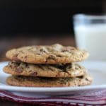 brown butter chocolate chip cookie