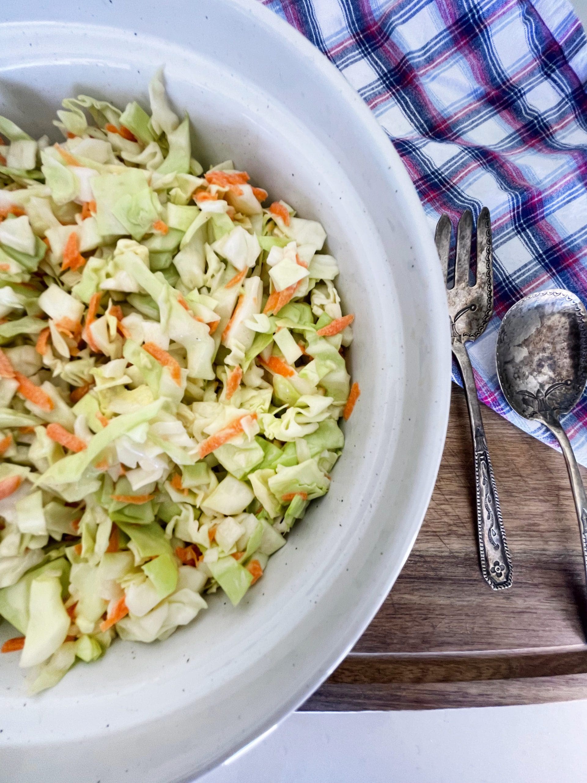 simple light summer coleslaw recipe
