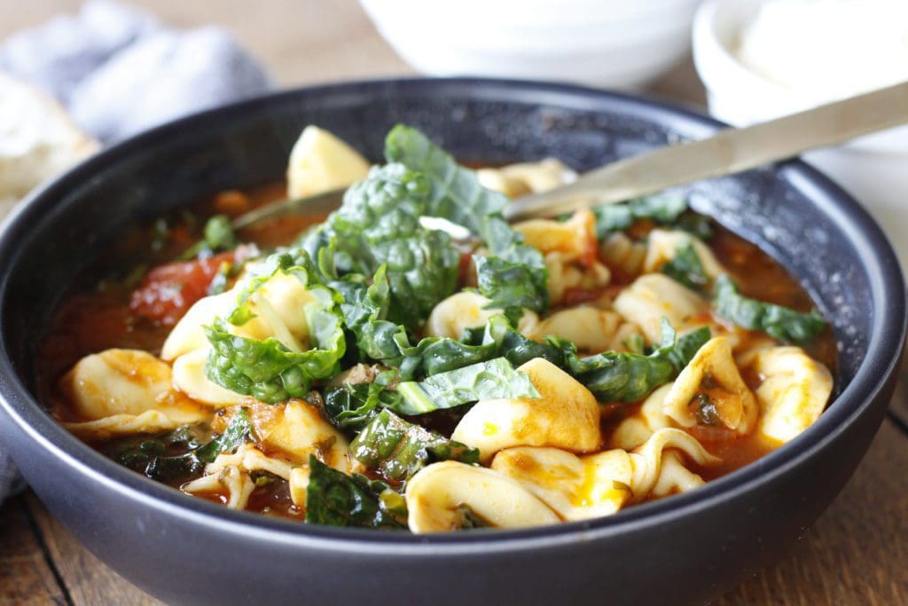 Sausage and Kale Tortellini Recipe