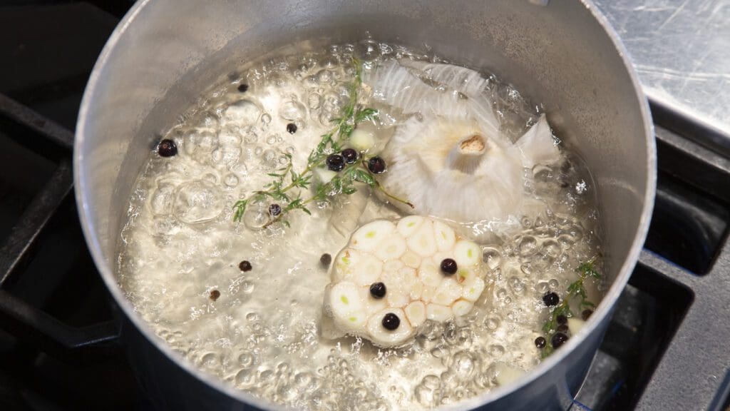 simple brine for bone-in pork and chicken