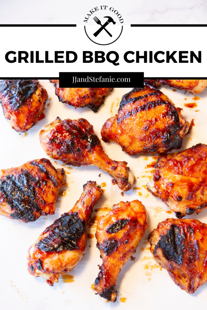 BBQ chicken on the grill recipe