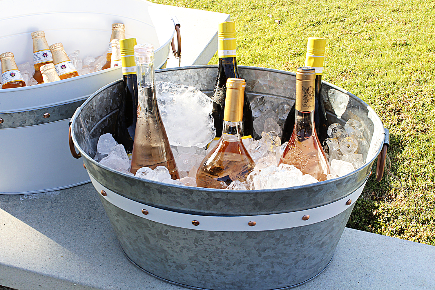 Summer Party Drink Tubs