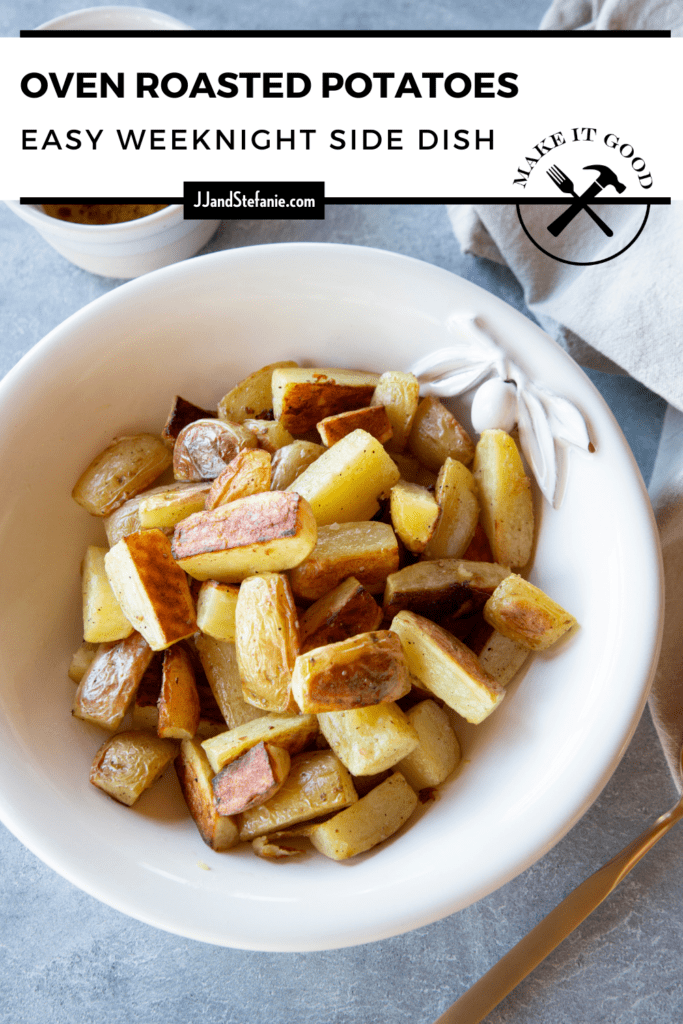 Cast Iron Skillet Oven Roasted Potatoes - JJ & Stefanie