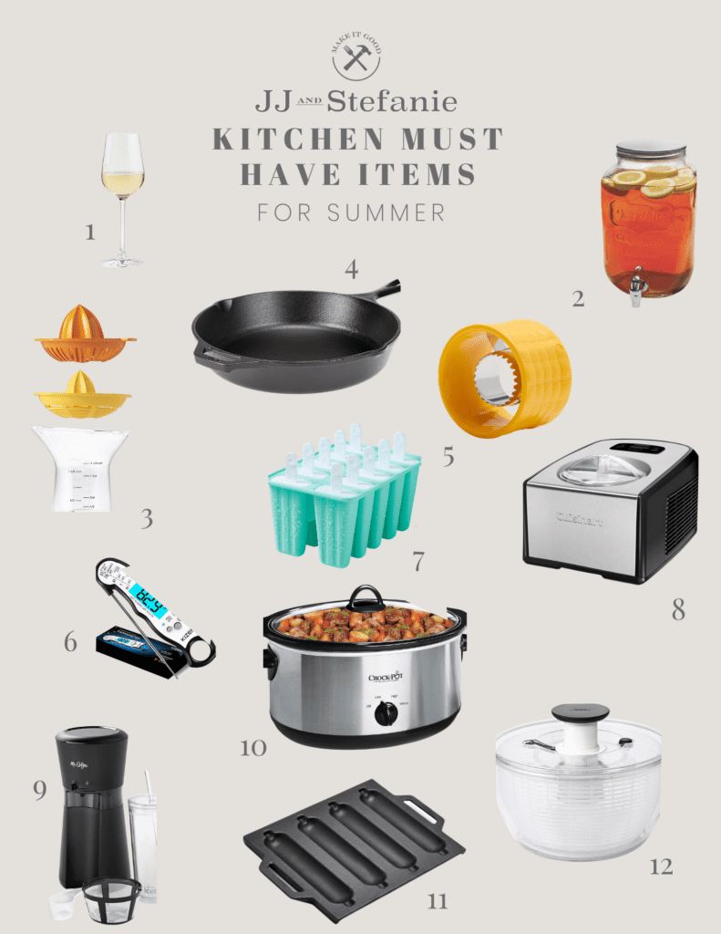 Kitchen Must Have Items for Summer