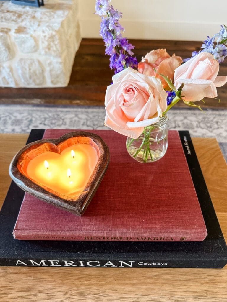 How to add simple and subtle Valentine's Day decor into your home.