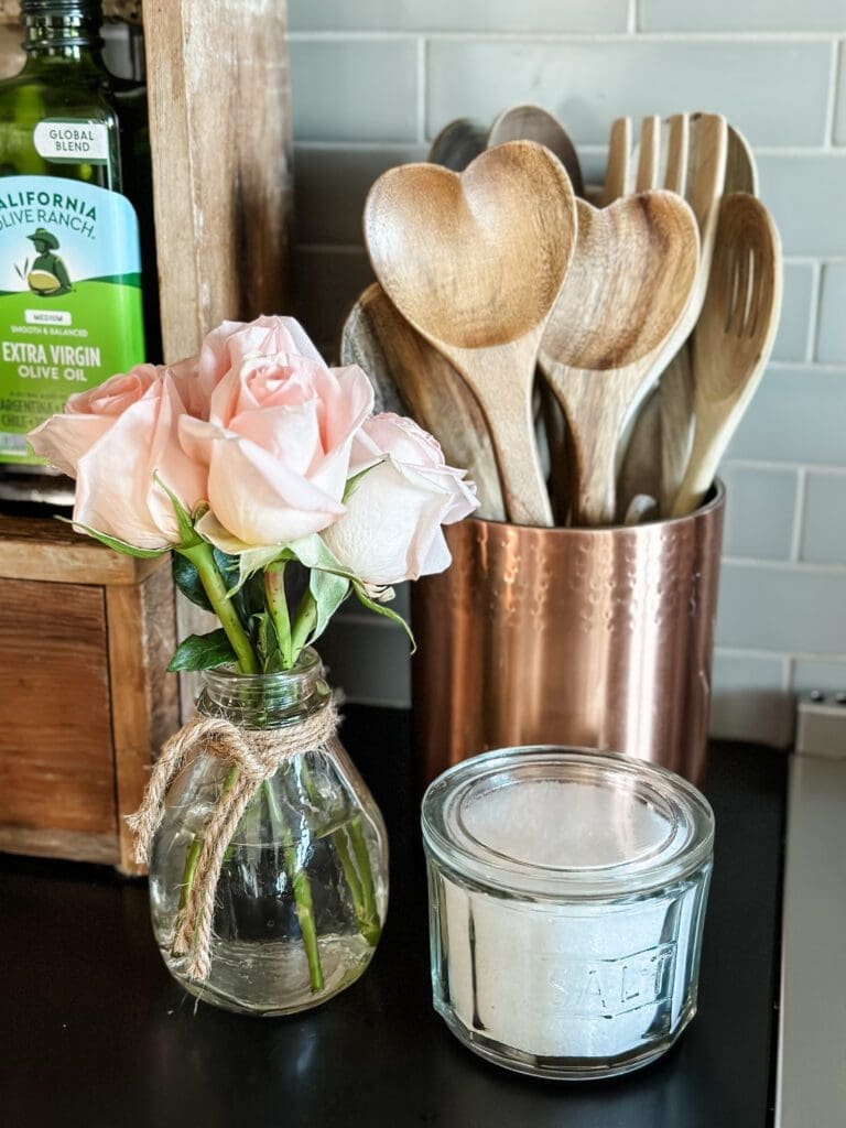 How to add simple and subtle Valentine's Day decor into your home. 